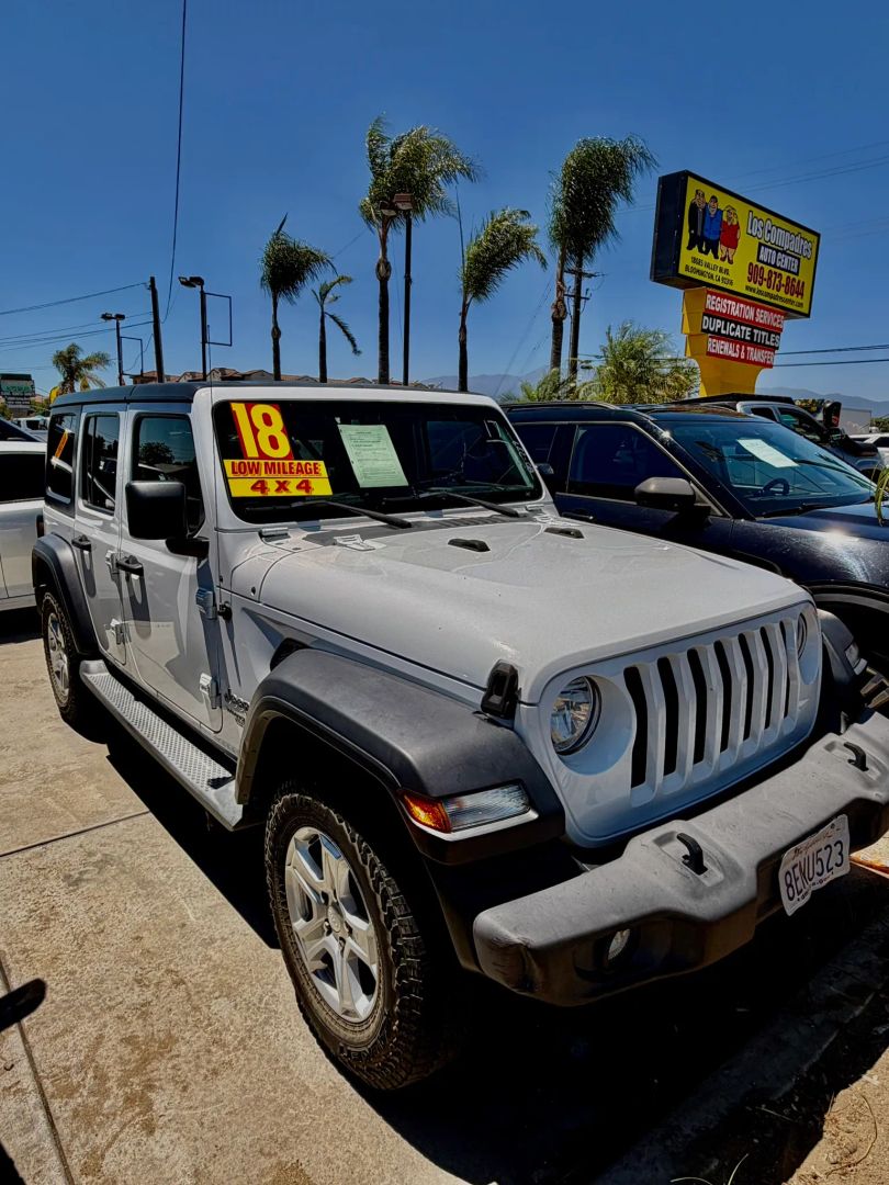 jeep all-new wrangler unlimited 2018 1C4HJXDG7JW188563 image